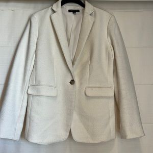 Ann Taylor cream blazer